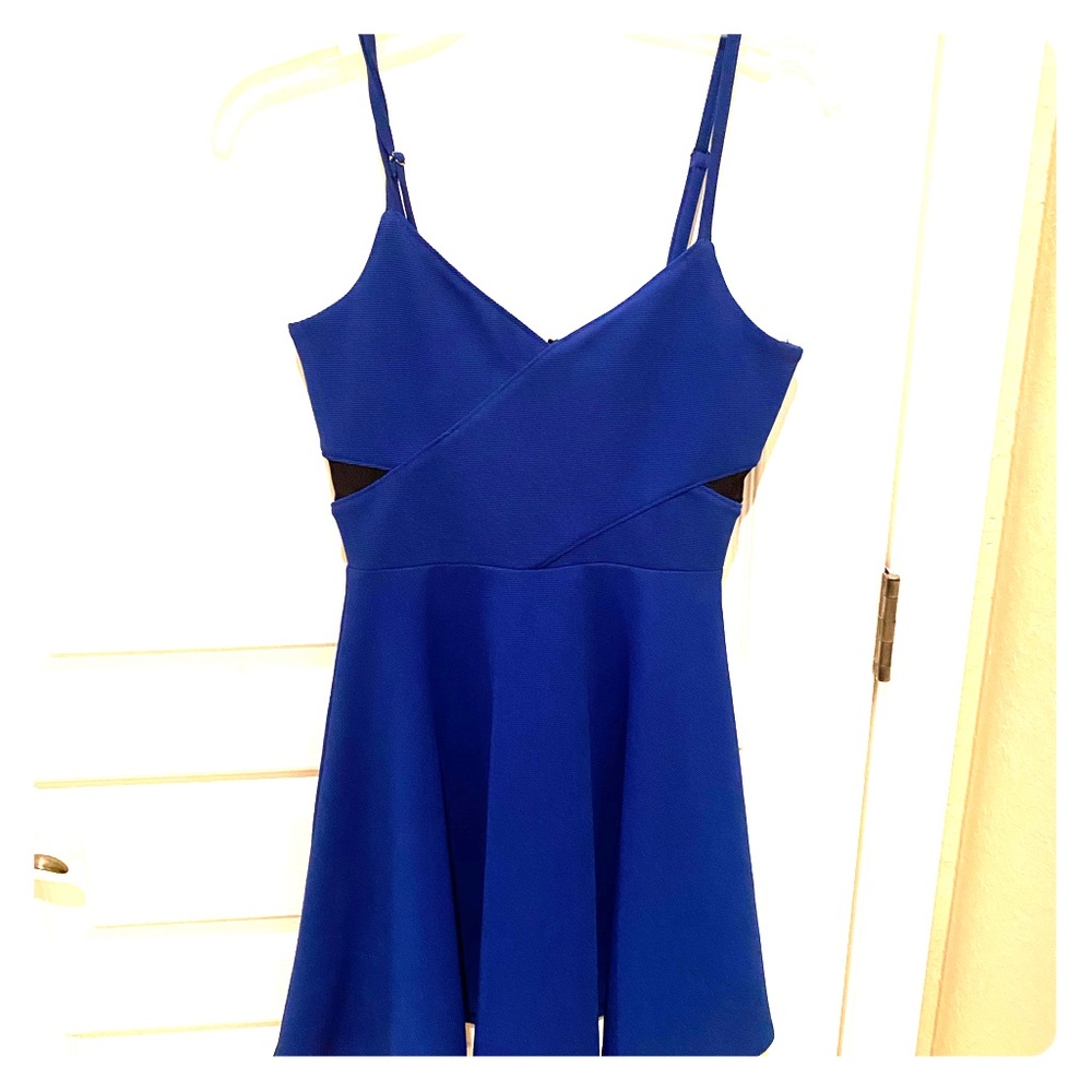Royal Blue Material Girl Dress